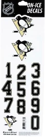 Helmnummers Sportstape ALL IN ONE HELMET DECALS - PITTSBURGH PENGUINS