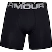 Heren boxershort Under Armour  Charged Cotton 6in 3Pack Black  S