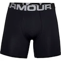 Heren boxershort Under Armour  Charged Cotton 6in 3Pack Black  S