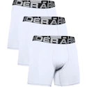Heren boxershort Under Armour  Charged Cotton 6in 3Pack White