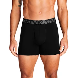 Heren boxershort Under Armour Perf Cotton 6in 3Pack black  L
