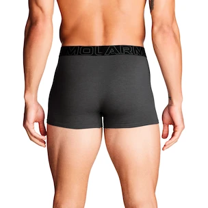 Heren boxershort Under Armour Perf Cotton Solid 3in 3Pack Castlerock Heather
