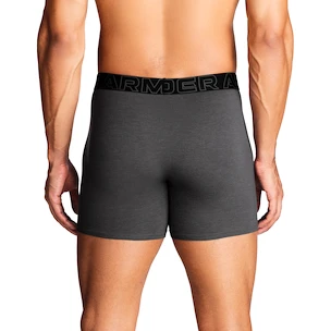 Heren boxershort Under Armour Perf Cotton Solid 6in 3Pack Castlerock Heather