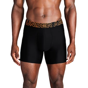 Heren boxershort Under Armour Perf Tech 6in 3Pack Black  S