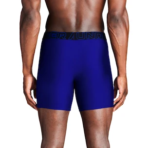 Heren boxershort Under Armour Perf Tech 6in 3Pack Blue