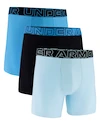 Heren boxershort Under Armour Perf Tech 6in 3Pack Blue