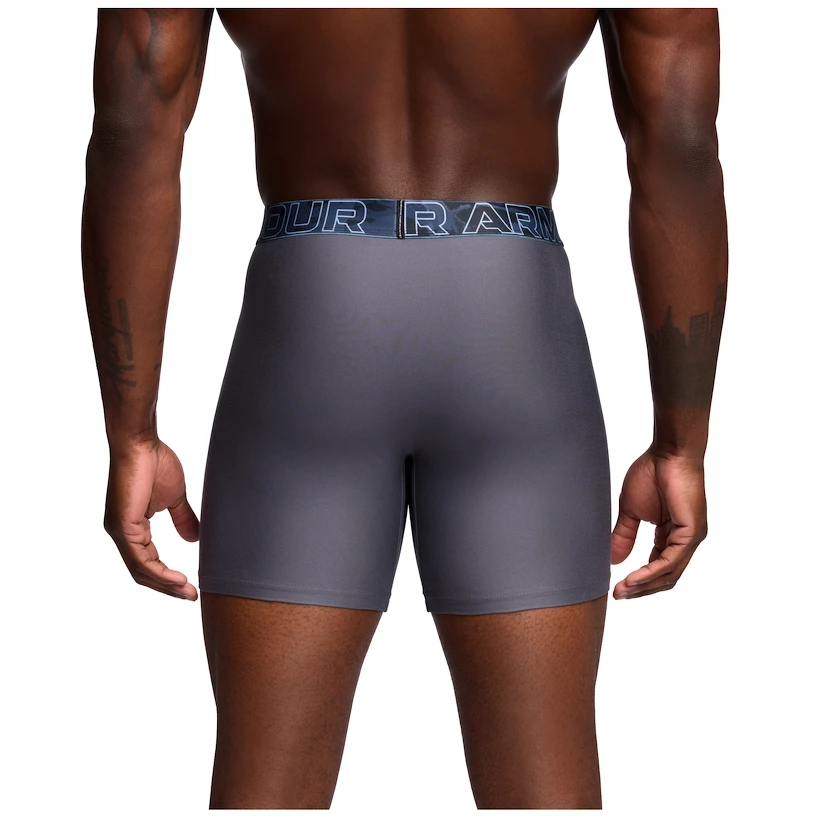 Heren boxershort Under Armour Perf Tech 6in Grey
