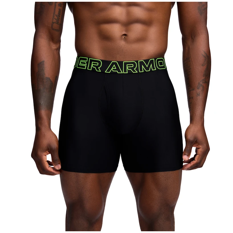 Heren boxershort Under Armour Perf Tech Mesh 6in 3Pack Black