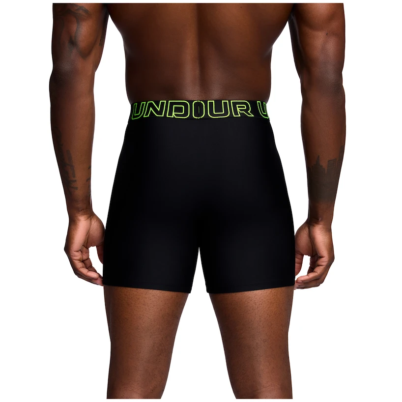 Heren boxershort Under Armour Perf Tech Mesh 6in 3Pack Black