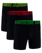 Heren boxershort Under Armour Perf Tech Mesh 6in 3Pack Black  L