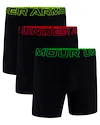 Heren boxershort Under Armour Perf Tech Mesh 6in 3Pack Black  L