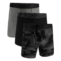 Heren boxershort Under Armour Perf Tech Print 6in 3Pack Black  S