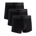 Heren boxershort Under Armour Perf Tech Solid 3in 3Pack Black