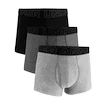 Heren boxershort Under Armour Perf Tech Solid 3in 3Pack Steel Heather