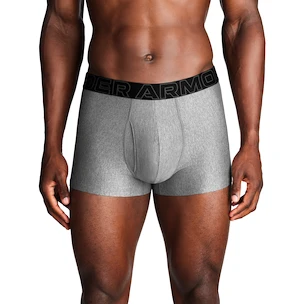Heren boxershort Under Armour Perf Tech Solid 3in 3Pack Steel Heather