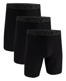 Heren boxershort Under Armour Perf Tech Solid 9in 3Pack Black