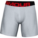 Heren boxershort Under Armour  Tech 6in 2Pack Grey
