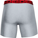 Heren boxershort Under Armour  Tech 6in 2Pack Grey