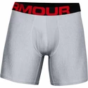 Heren boxershort Under Armour  Tech 6in 2Pack Grey