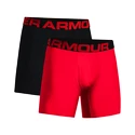 Heren boxershort Under Armour  Tech 6in 2Pack Red