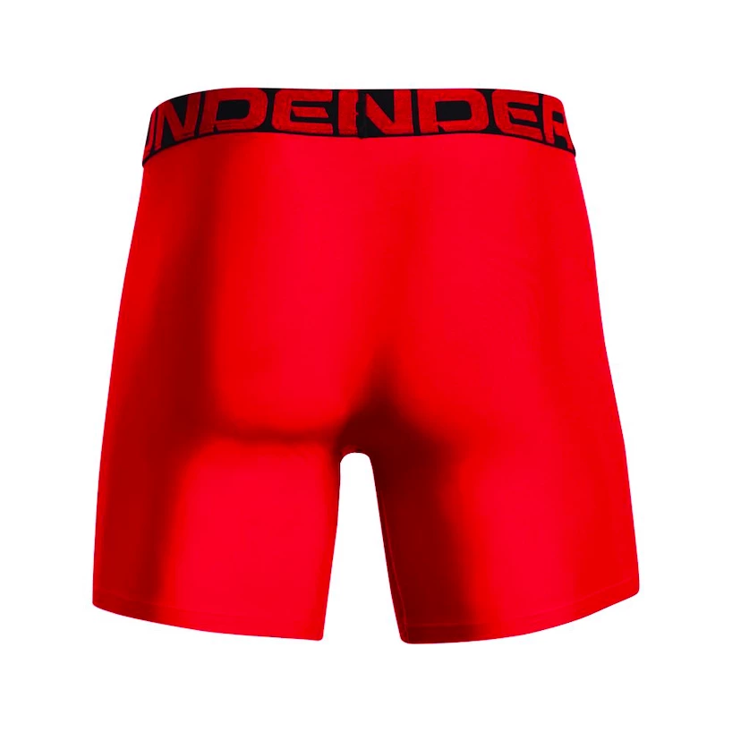 Heren boxershort Under Armour  Tech 6in 2Pack Red  S