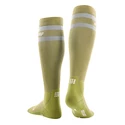 Heren compressiekousen CEP  80s Hiking Olive/Grey