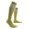 Heren compressiekousen CEP  80s Hiking Olive/Grey