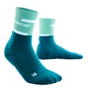 Heren compressiesokken CEP  4.0 Ocean/Petrol