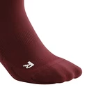 Heren compressiesokken CEP  4.0 Petrol/Dark Red