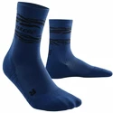 Heren compressiesokken CEP Animal Dark Blue/Black