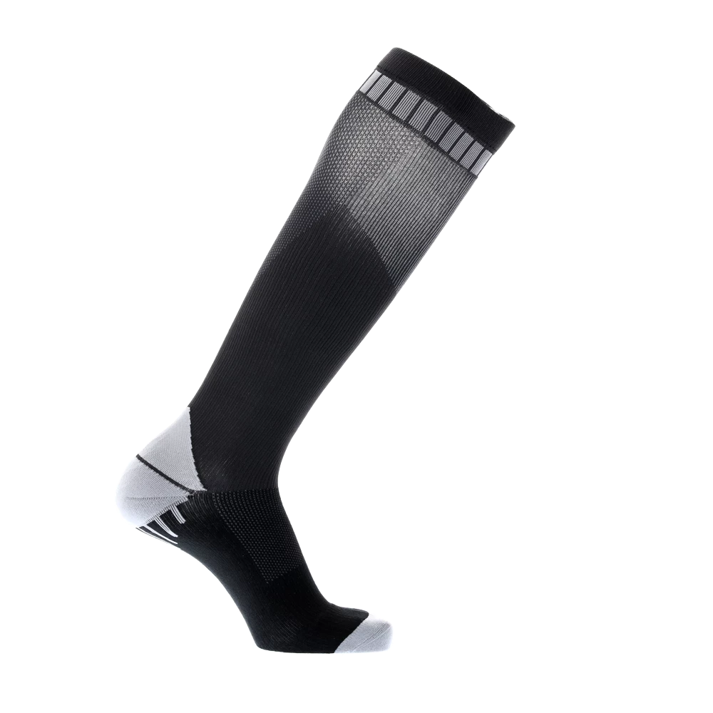 Heren compressiesokken McDavid  Elite Active Compression Socks 8842 Black/Grey