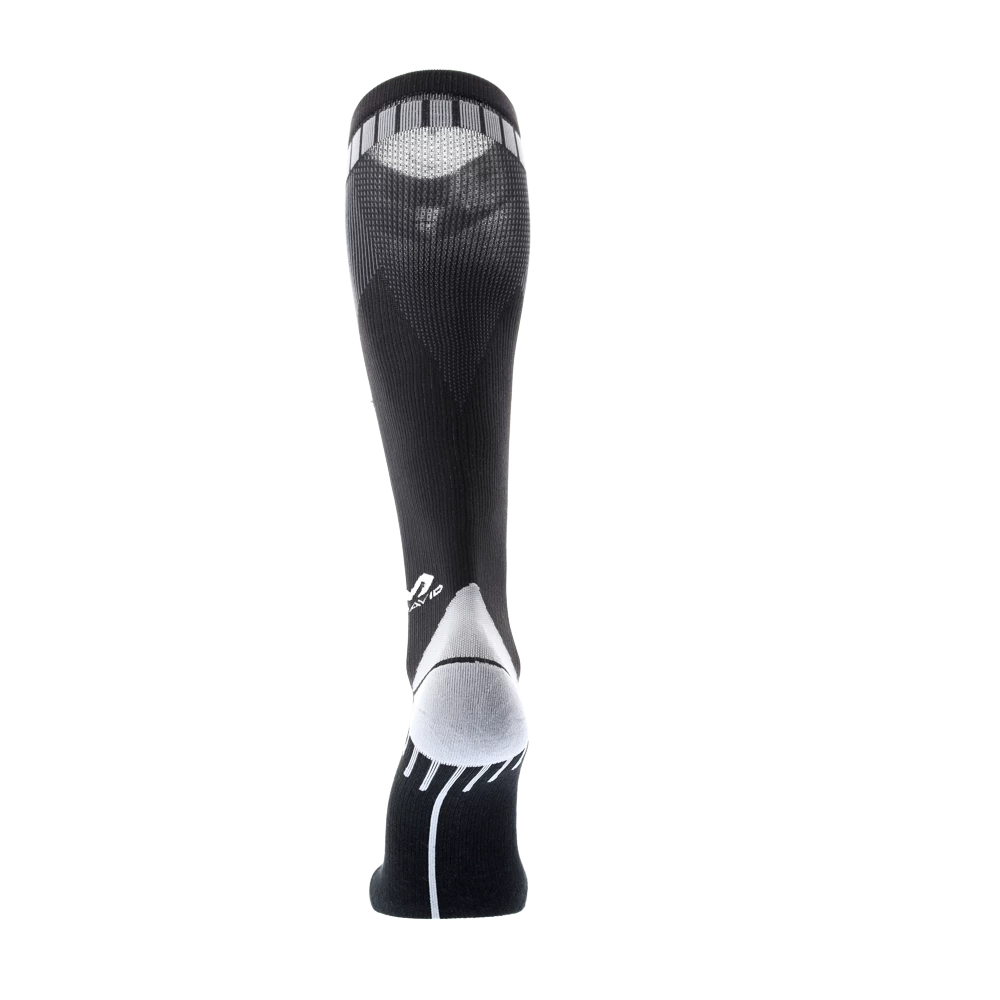 Heren compressiesokken McDavid  Elite Active Compression Socks 8842 Black/Grey