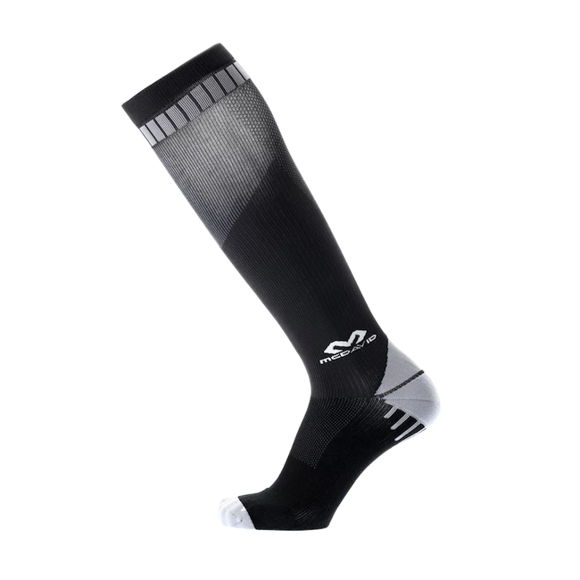 Heren compressiesokken McDavid  Elite Active Compression Socks 8842 Black/Grey