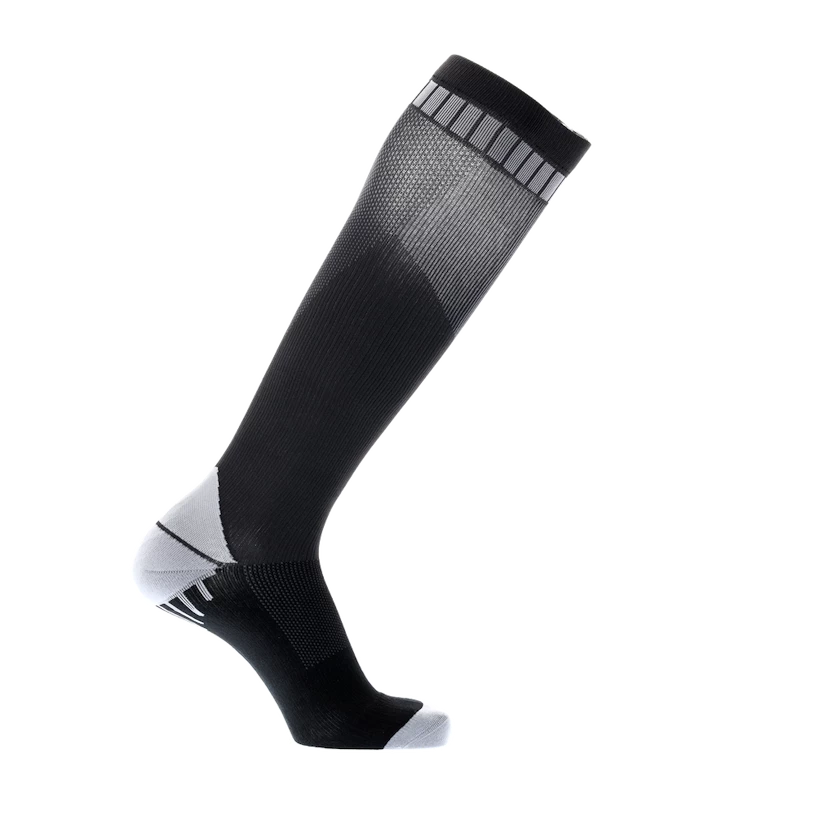 Heren compressiesokken McDavid  Elite Active Compression Socks 8842 Black/Grey