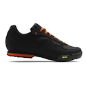 Heren fietsschoenen Giro  Rumble VR black/glowing red