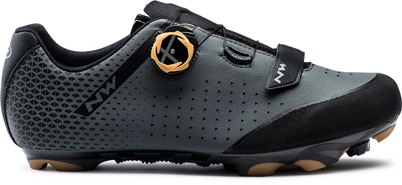 Heren fietsschoenen NorthWave  Origin Plus 2 Anthra/Honey EUR 43