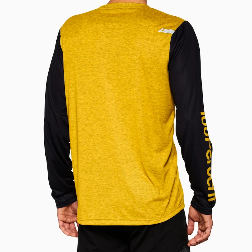 Heren fietsshirt 100%  Airmatic LS S