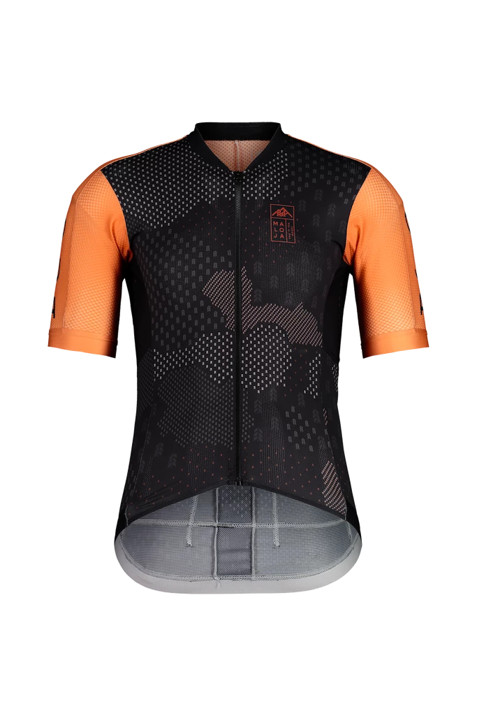 Heren fietsshirt Maloja  PushbikersM Race 1/2 black S