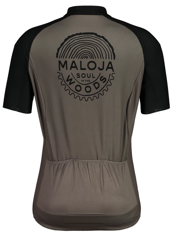 Heren fietsshirt Maloja  StachelbeereM. 1/2 S