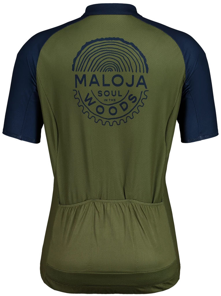 Heren fietsshirt Maloja  StachelbeereM. 1/2