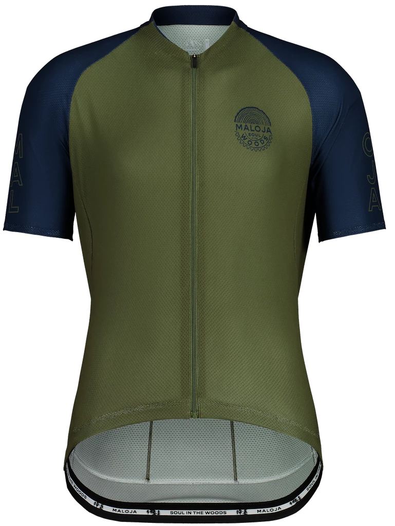 Heren fietsshirt Maloja  StachelbeereM. 1/2 S
