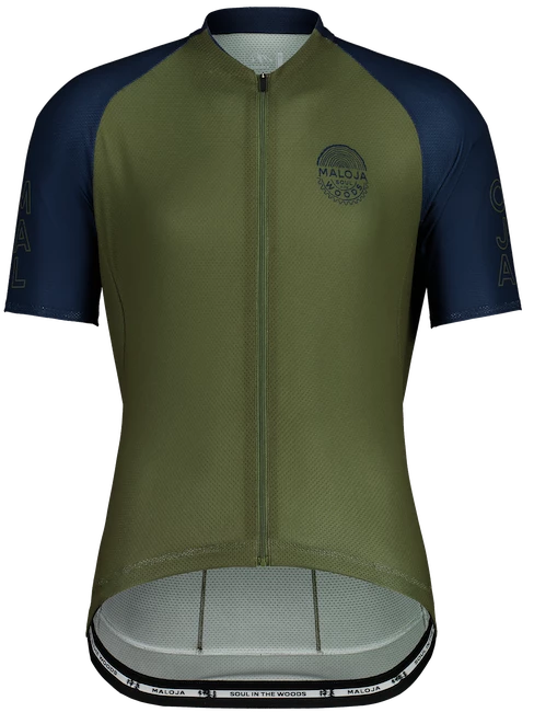 Heren fietsshirt Maloja  StachelbeereM. 1/2 S