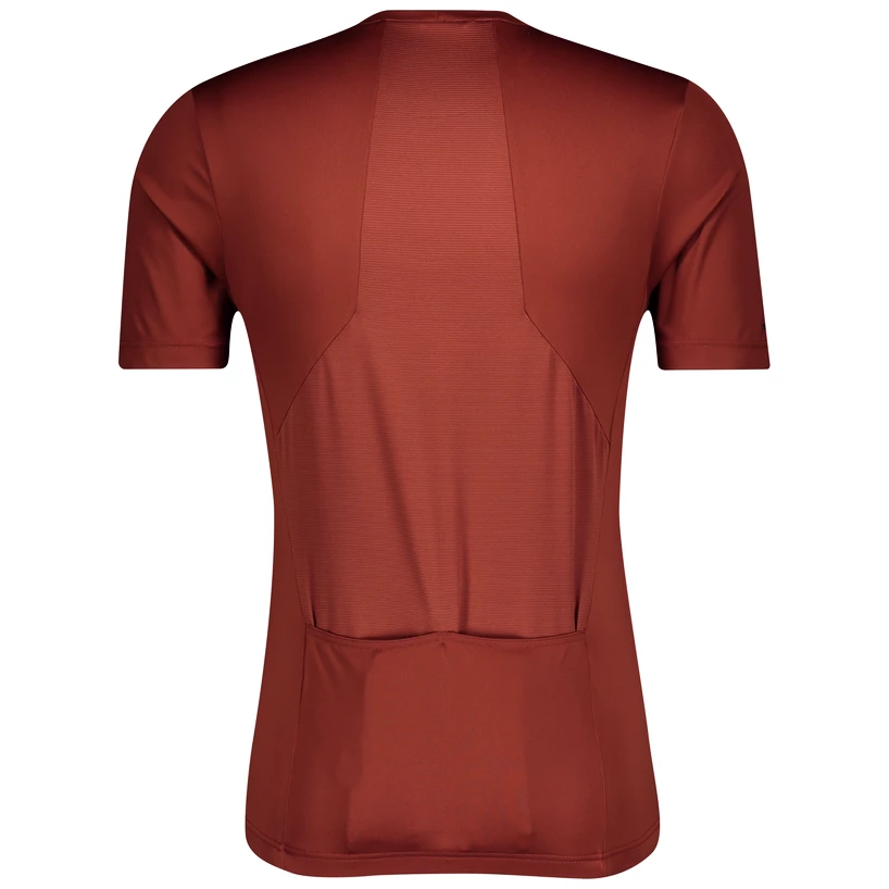Heren fietsshirt Scott  Endurance 10 S/Sl Rust Red/mMidnight Blue XL