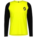 Heren fietsshirt Scott  Trail Progressive L/Sl Sulphur Yellow/Black