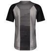 Heren fietsshirt Scott  Trail Vertic Zip S/Sl Black/Slate Grey