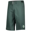 Heren fietsshort Scott  Trail Flow w/Pad Smoked Green