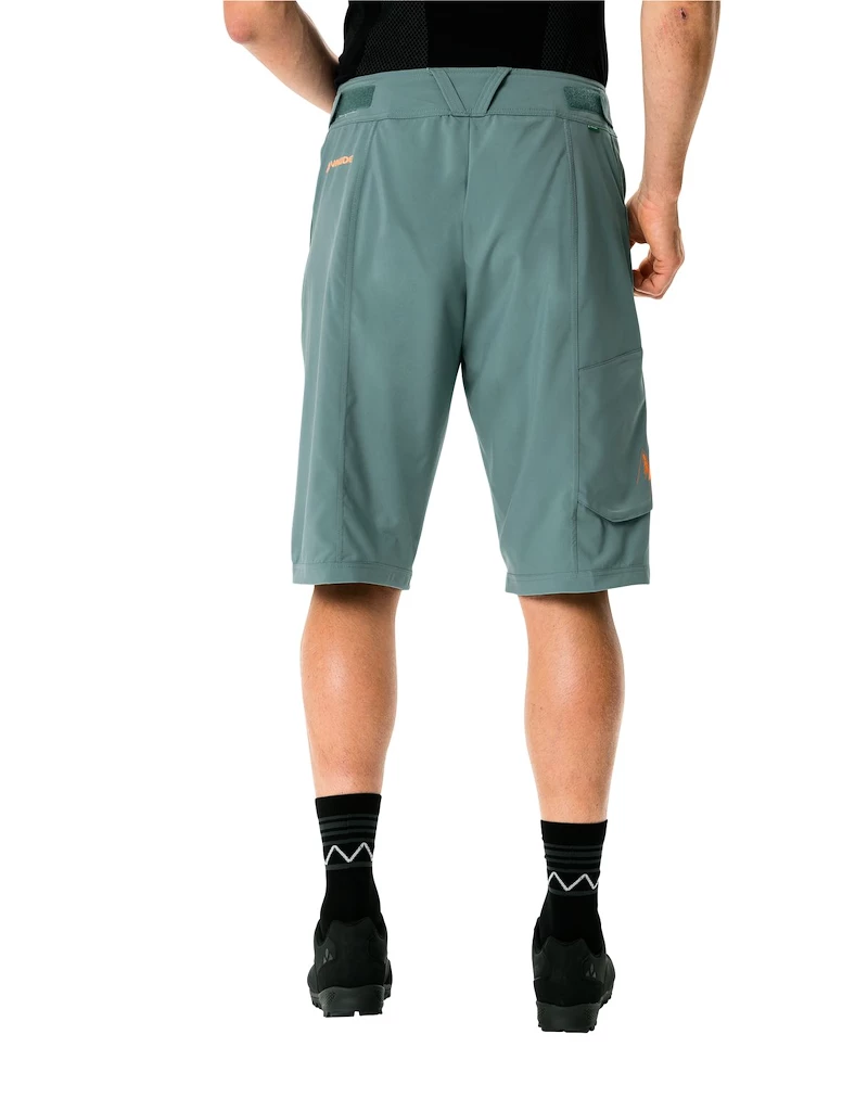 Heren fietsshort VAUDE  Ledro Shorts Dusty moss