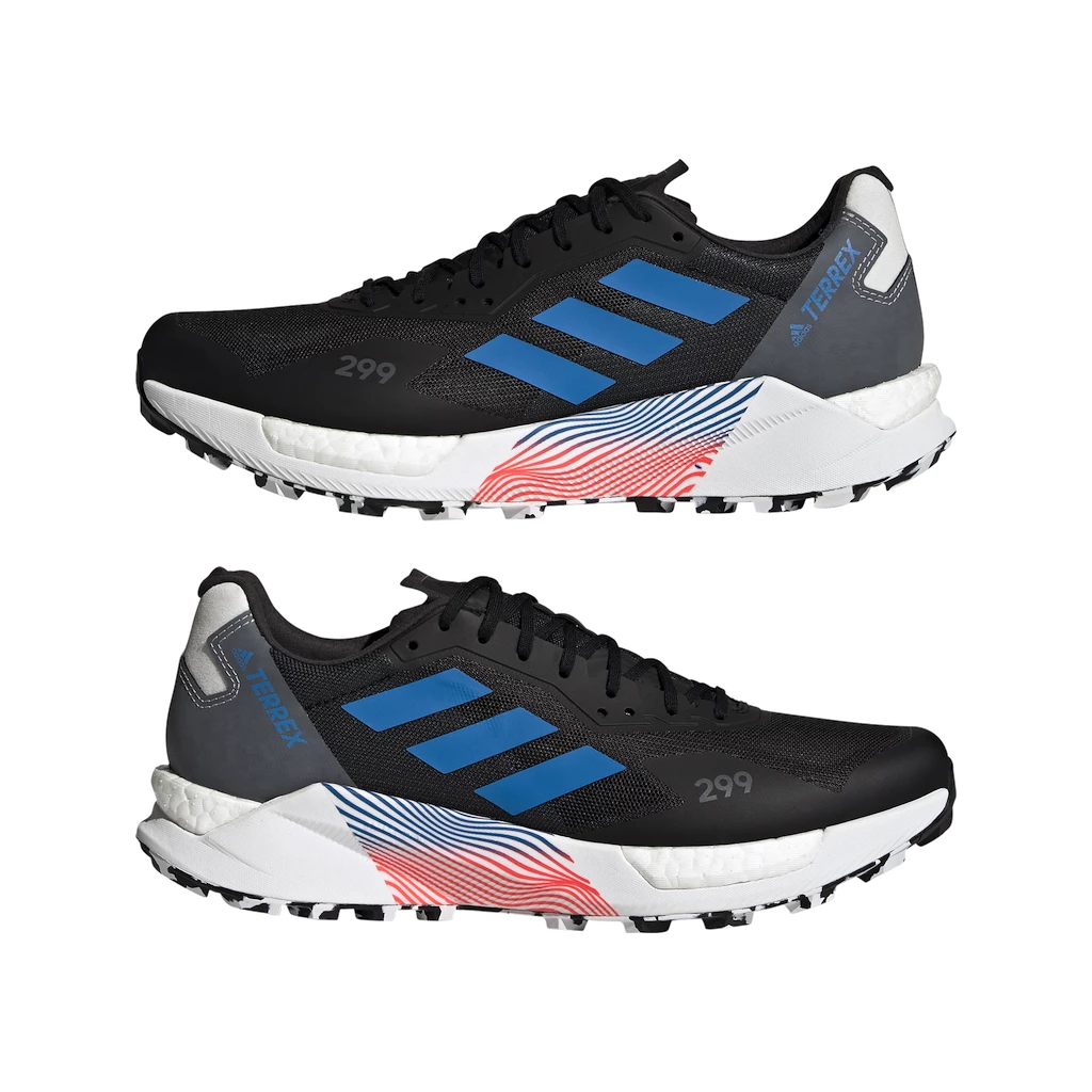 Heren hardloopschoenen adidas  Terrex Agravic Ultra Core Black