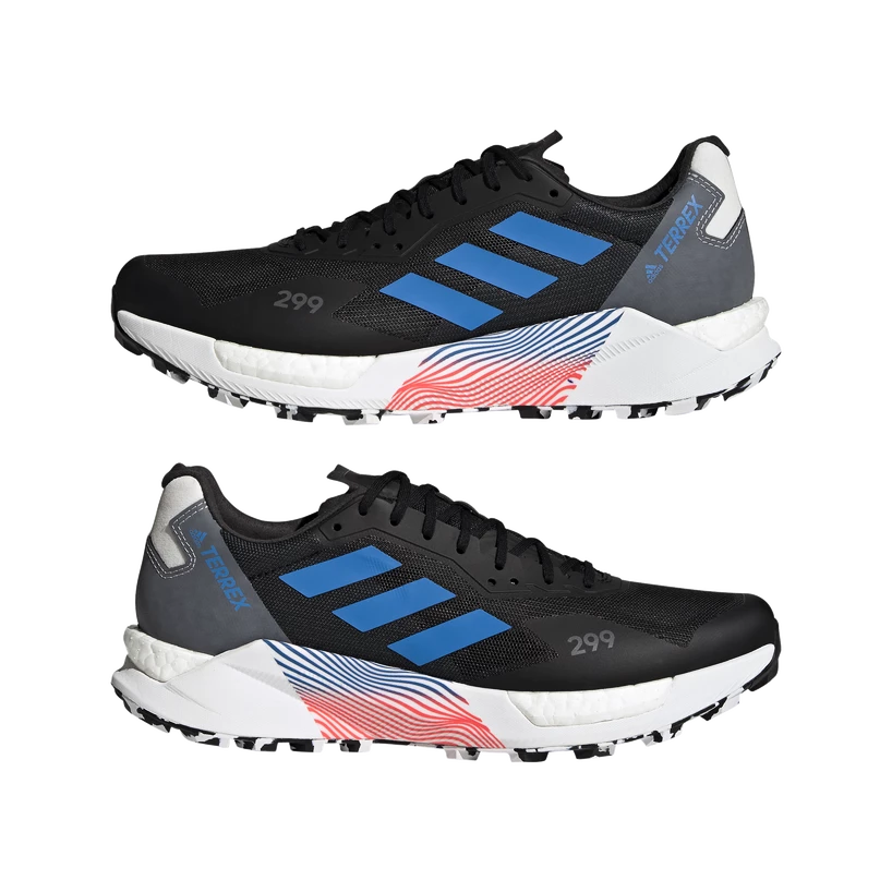 Heren hardloopschoenen adidas  Terrex Agravic Ultra Core Black  UK 12