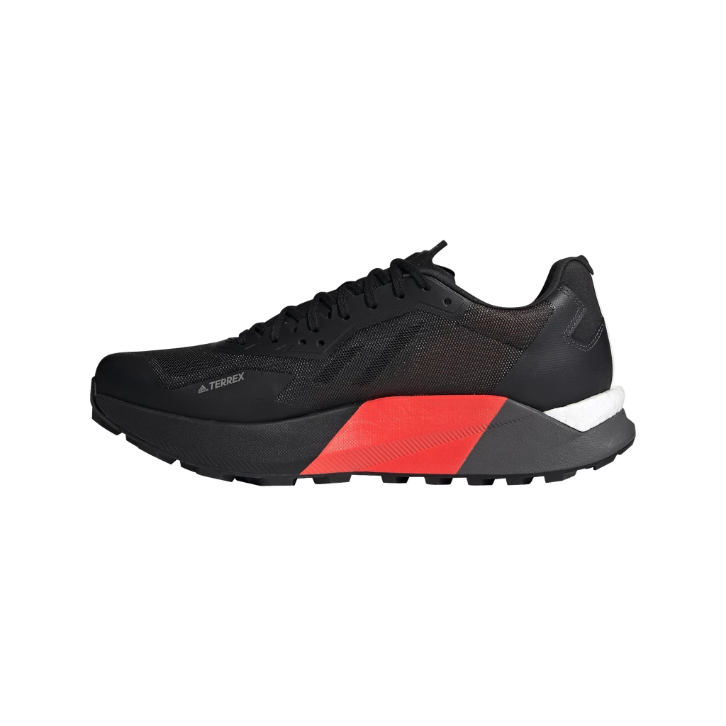 Heren hardloopschoenen adidas  Terrex Agravic Ultra Trail Running Core Black